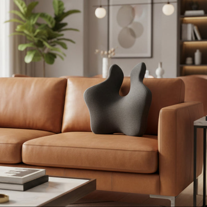 Orthopedic Memory Foam Lumbar Support Cushion – Office Chair & Car Seat