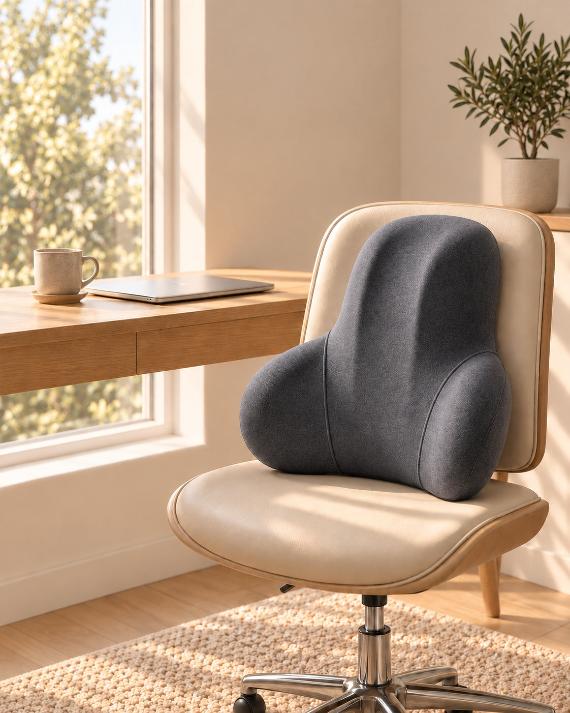 Memory Foam Lumbar Support Cushion