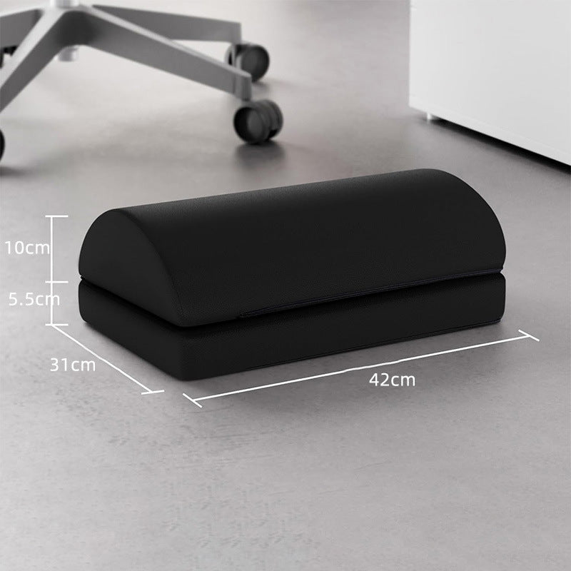 Ergonomic Adjustable Foot Rest – Memory Foam Desk Support