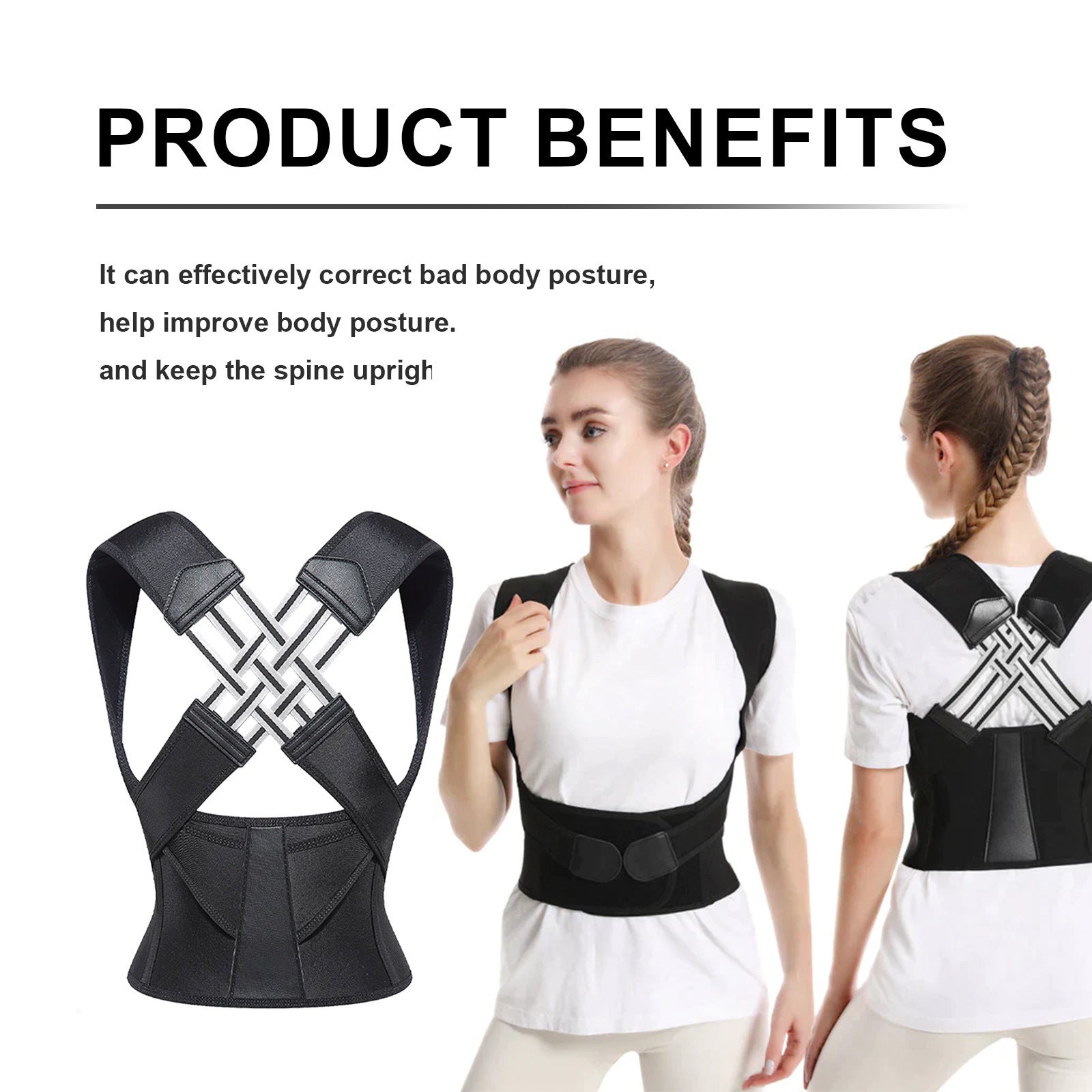 Premium Posture Support Brace