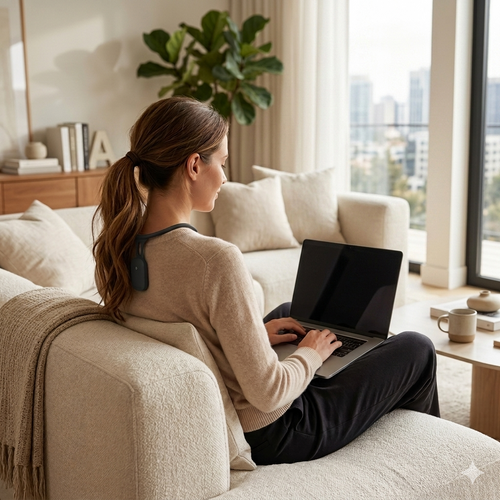 Smart Posture Trainer — Vibration Slouch Reminder