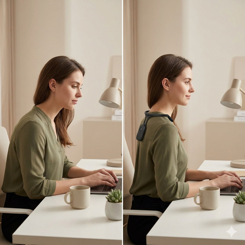 Smart Posture Trainer — Vibration Slouch Reminder